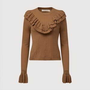 NEW Rachel Parcell Ruffle Sweater